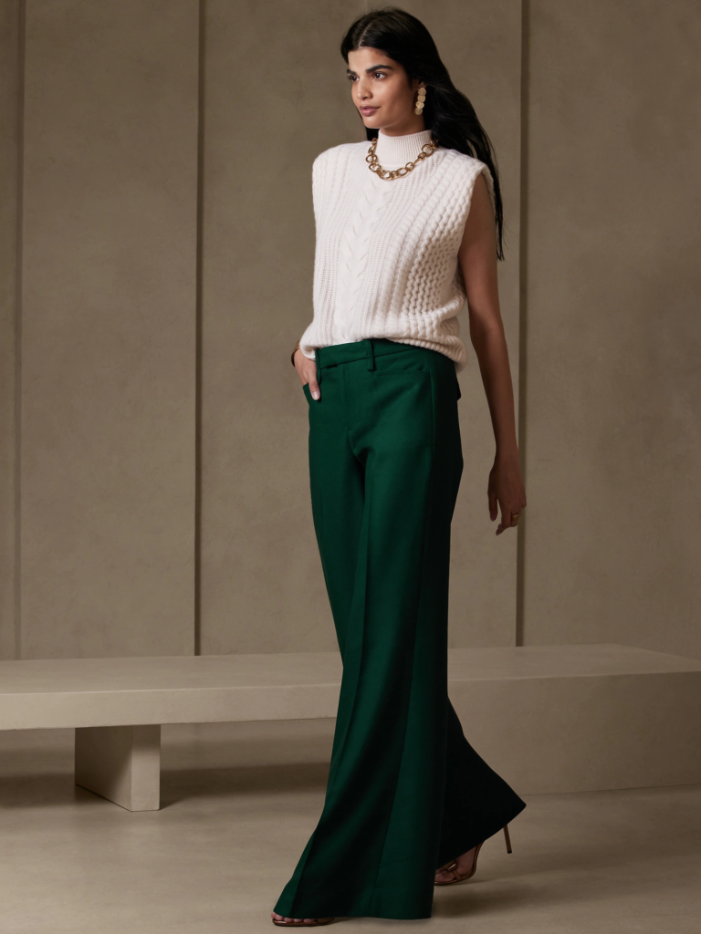Live Outrageously - Wearing Winter White - Lido Pants
