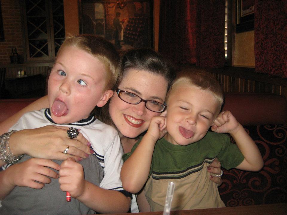 Live Outrageously - Feminine Power - Mom with boys